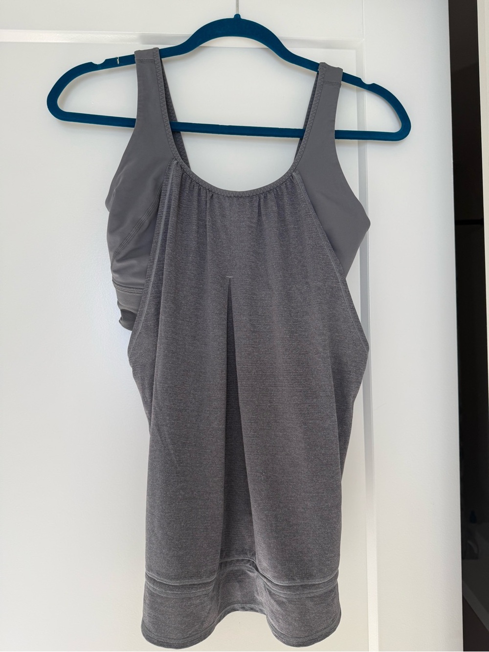 lululemon athletica Gray Run times built in bra - Picture 3 of 8